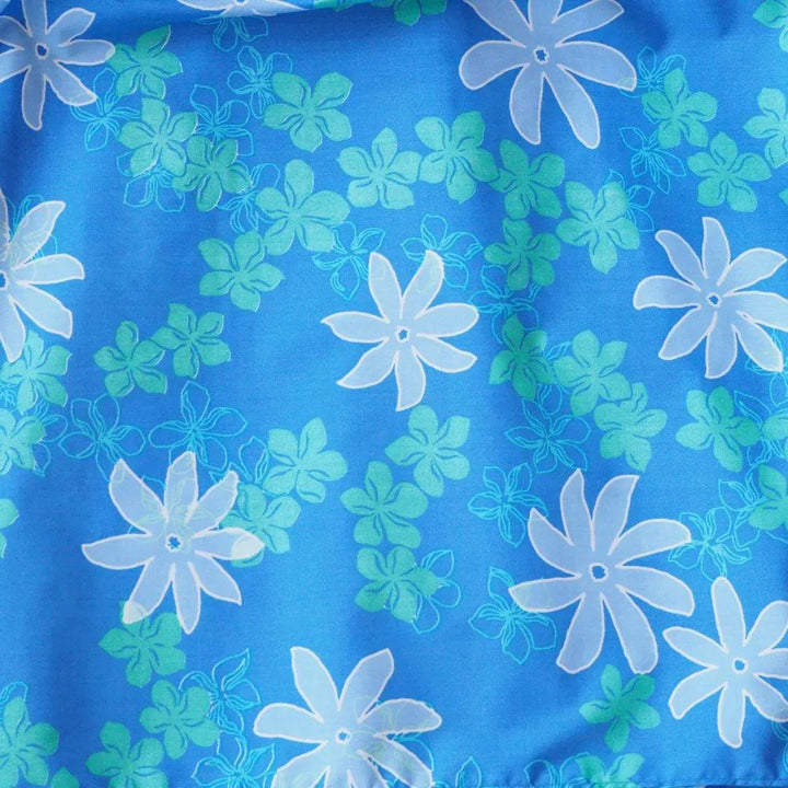 Lagoon Blue Single Pa’u Hawaiian Hula Skirt - Made in Hawaii