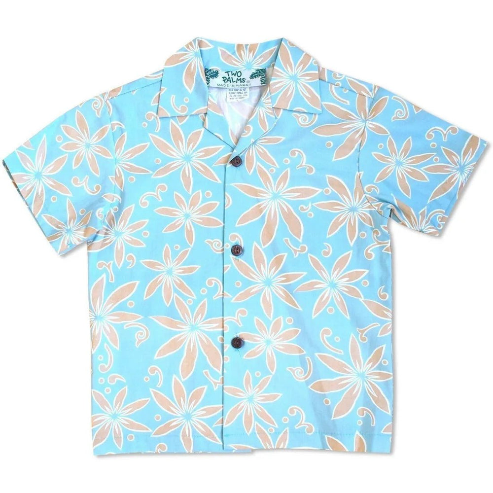 Lanikai Tan Hawaiian Boy Shirt – Authentic Hawaiian Boy's Hawaiian Shirts by Lavahut