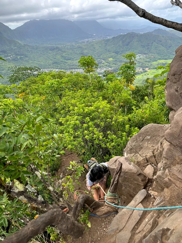 Conquer the Olomana Hiking Adventure: A Thrilling Journey to Oahu's Stunning Peaks (Peak 1)