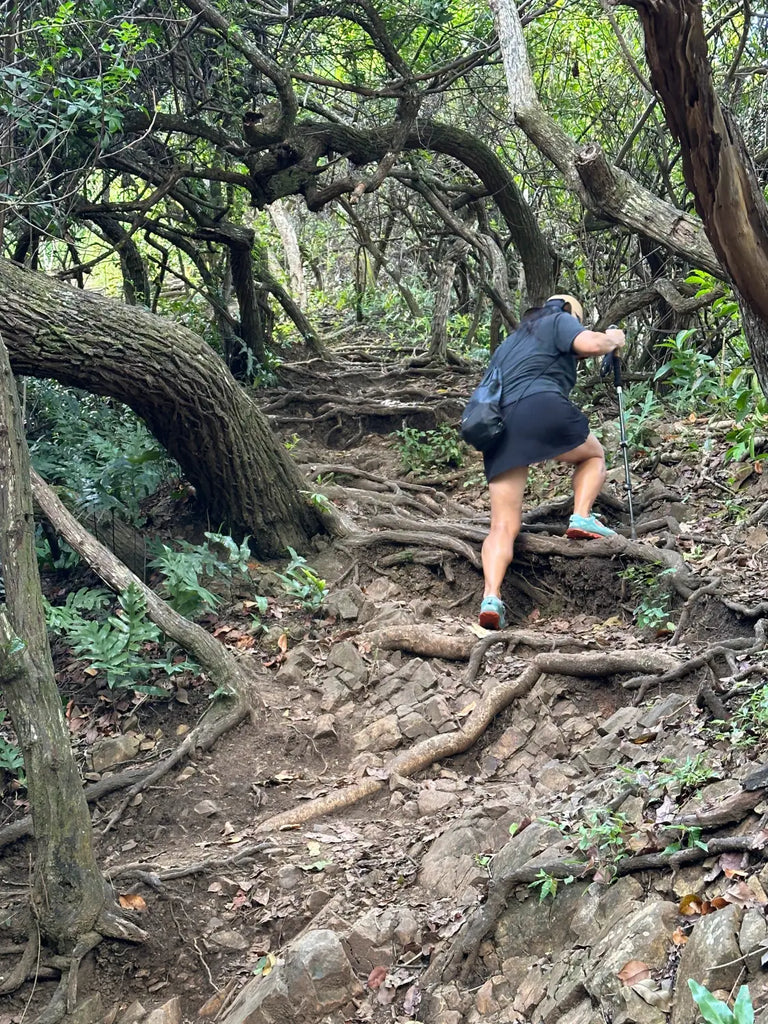 Pu'u Ma'eli'eli trail in Kaneohe