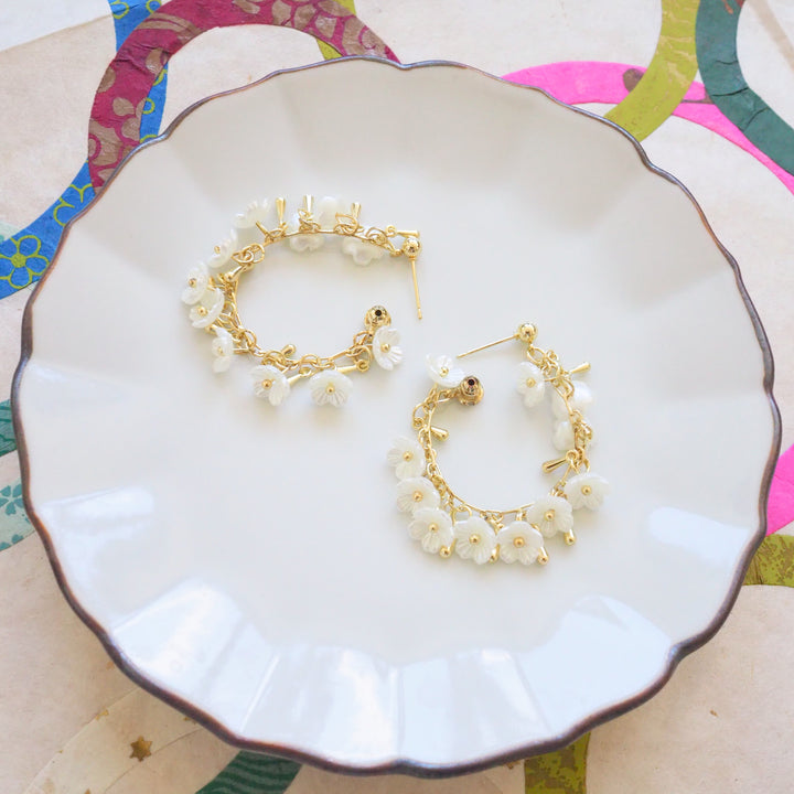 Leilani Lei Hoop Earrings