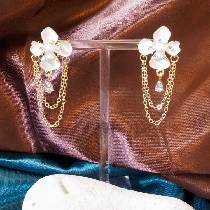 Naupaka Chandelier Earrings