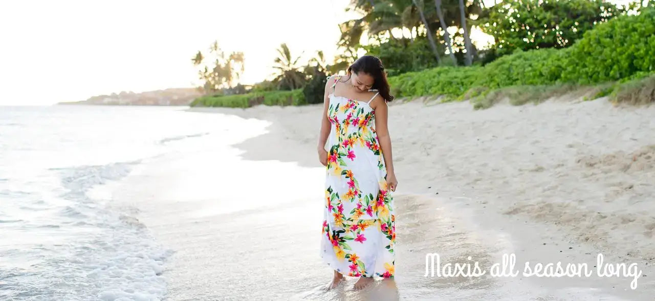 Maxi Hawaiian Floral Dresses Page 2 Lavahut