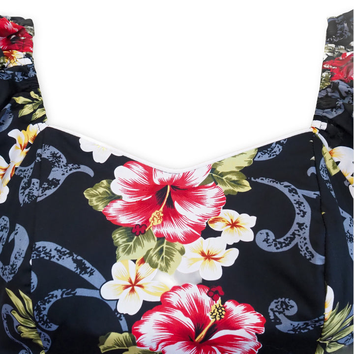 Blackmist Aikane Hawaiian Dress