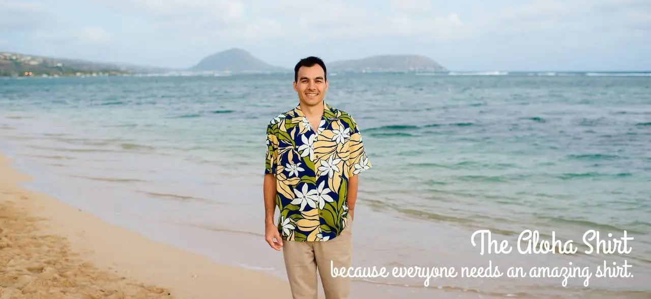 Shirt-Island 2 Island Authentic Aloha Apparel Mens XL Short Sleeve