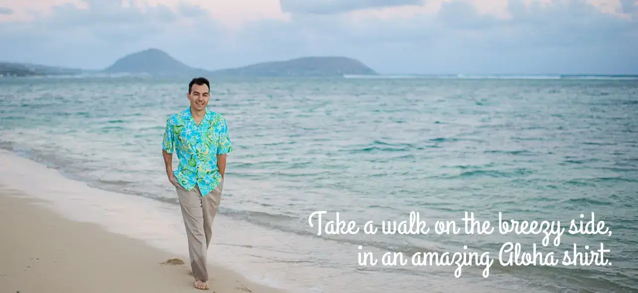 Men Hawaiian Shirts -- Made in Hawaii