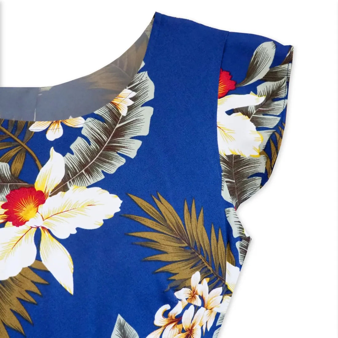 Majestic Blue Xoxo Hawaiian Dress - Made In Hawaii