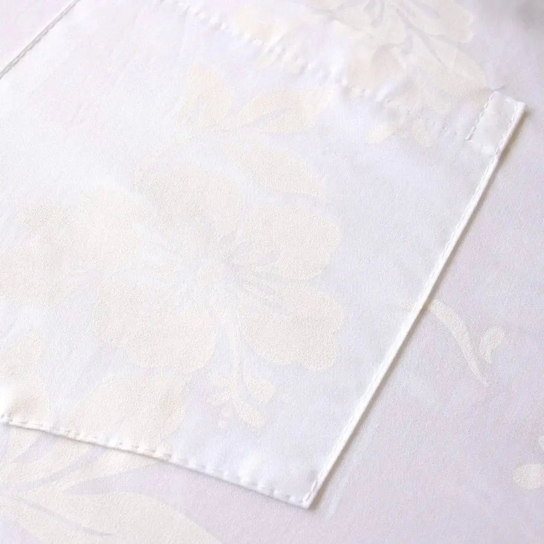 Makamae White Long Sleeve Hawaiian Shirt - Made in Hawaii