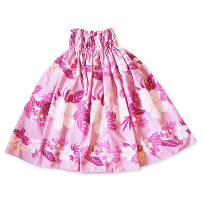 Manoa Pink Single Pa’u Hawaiian Hula Skirt - Made In Hawaii