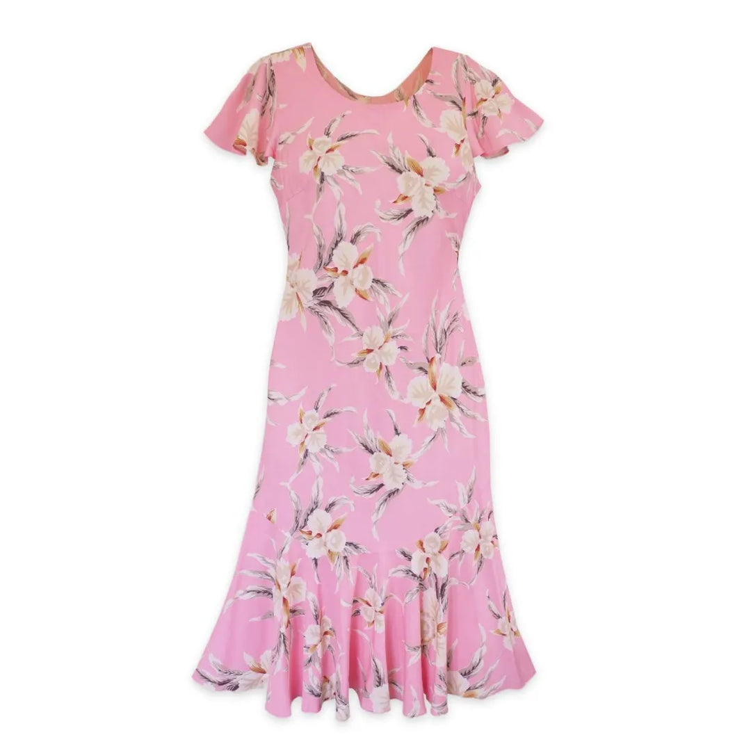 Mele Pink Malia Hawaiian Dress - Made in Hawaii