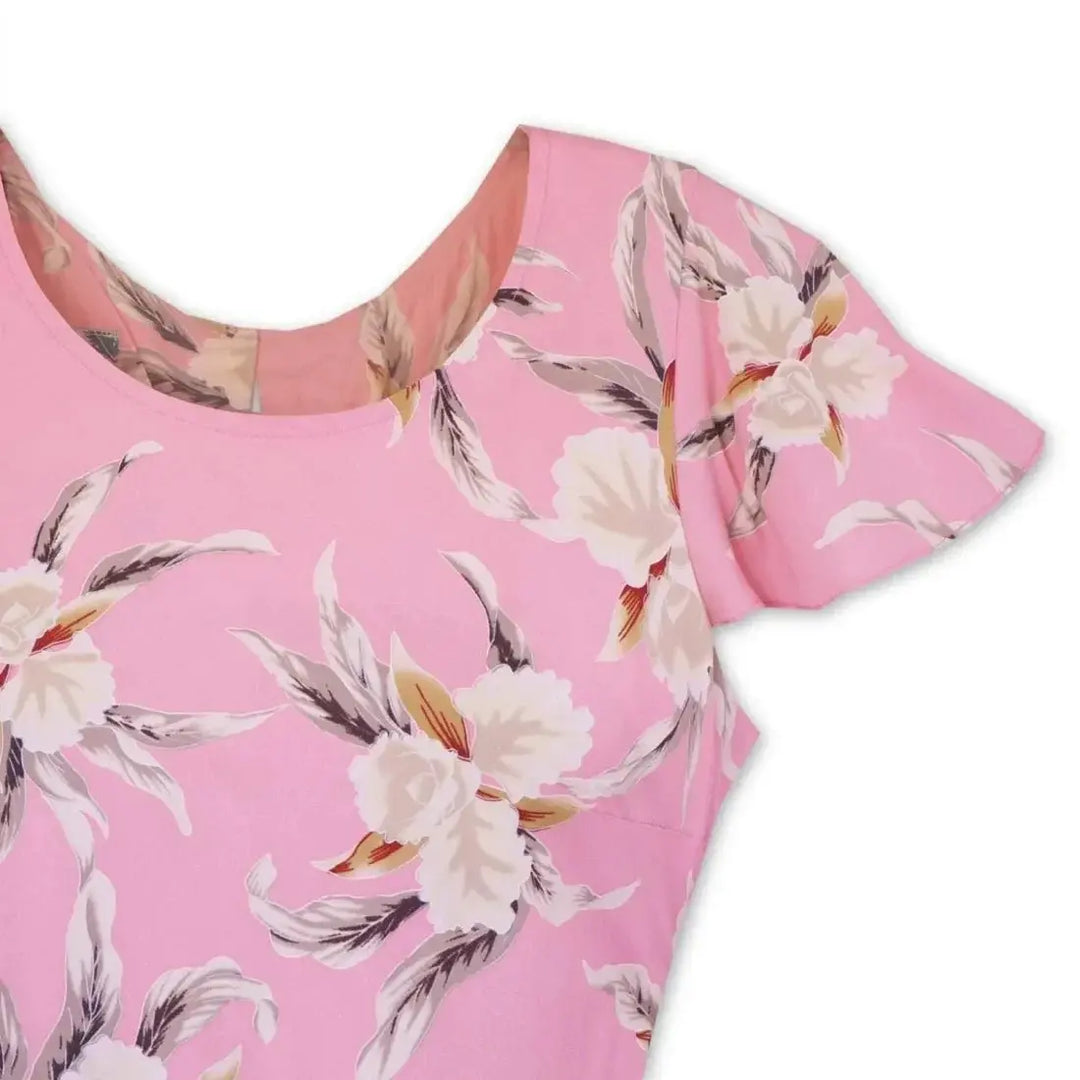 Mele Pink Malia Hawaiian Dress Made in Hawaii
