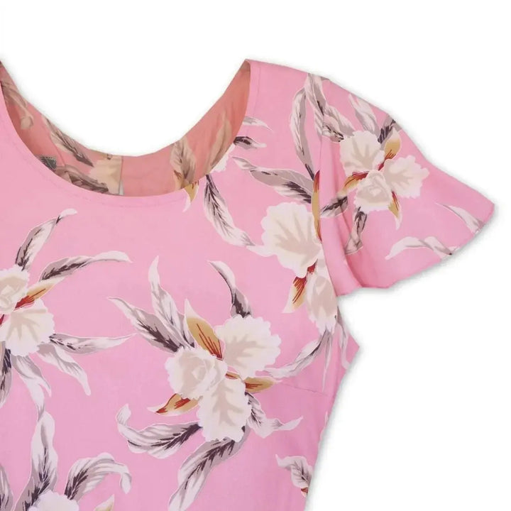 Mele Pink Malia Hawaiian Dress Made in Hawaii