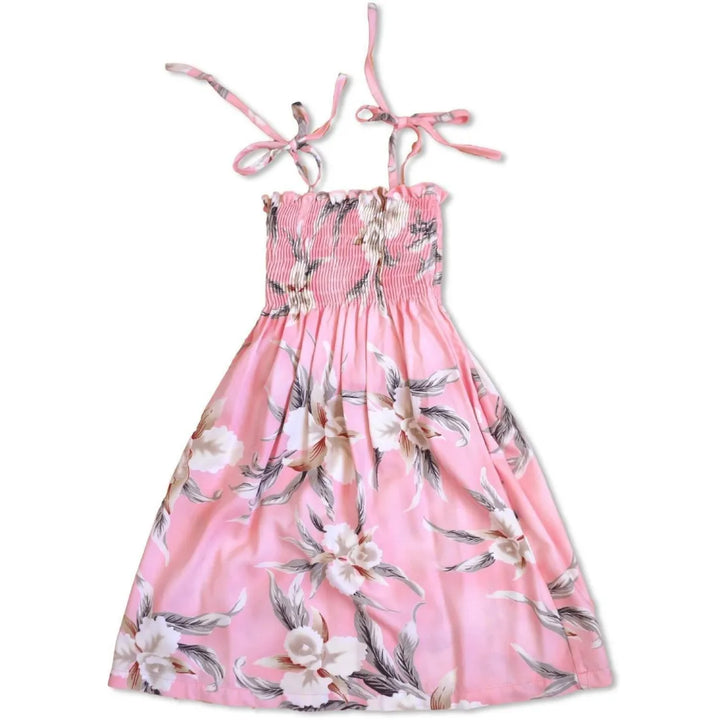 Mele Pink Sunkiss Hawaiian Girl Dress - Made in Hawaii