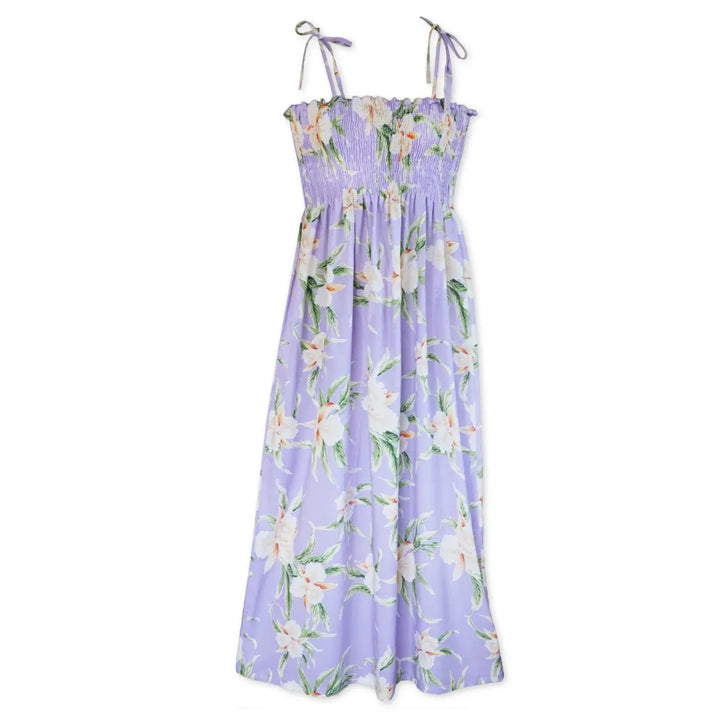 Mele Purple Maxi Hawaiian Dress - Made in Hawaii