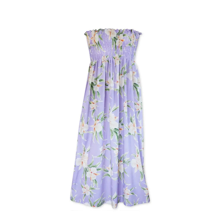 Mele Purple Maxi Hawaiian Dress - Made in Hawaii