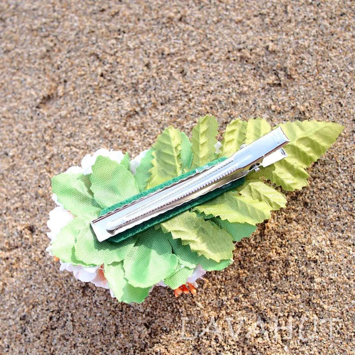 Melody Hawaiian Flower Hair Clip - Made in Hawaii