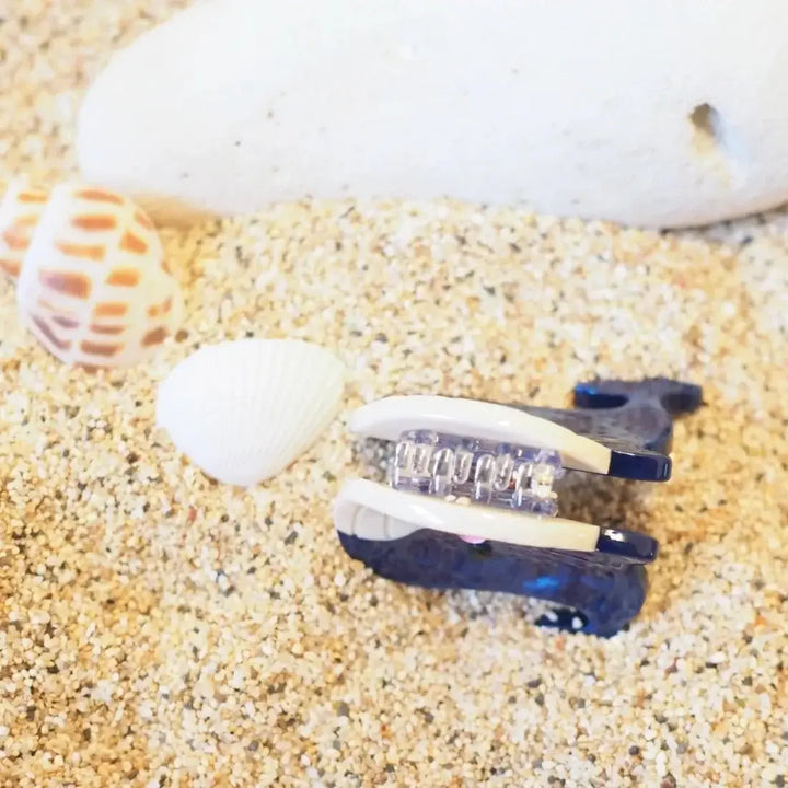 Mini Humpback Whale Hair Claw - Made in Hawaii