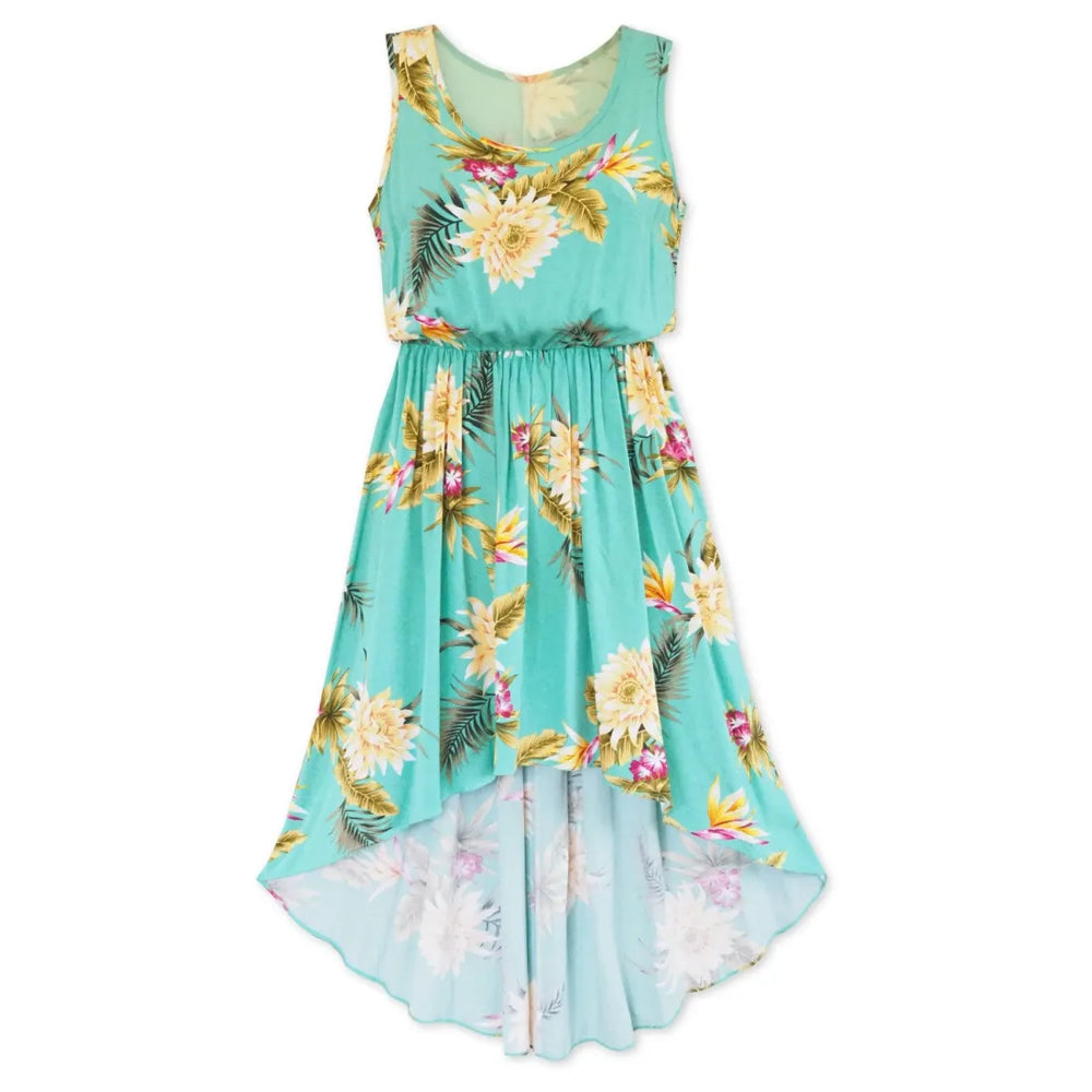 Mountain Green Sassy Hawaiian Dress - Made in Hawaii