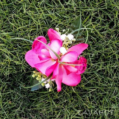 Orchid Glee Pink Hawaiian Flower Hair Clip - Made In Hawaii