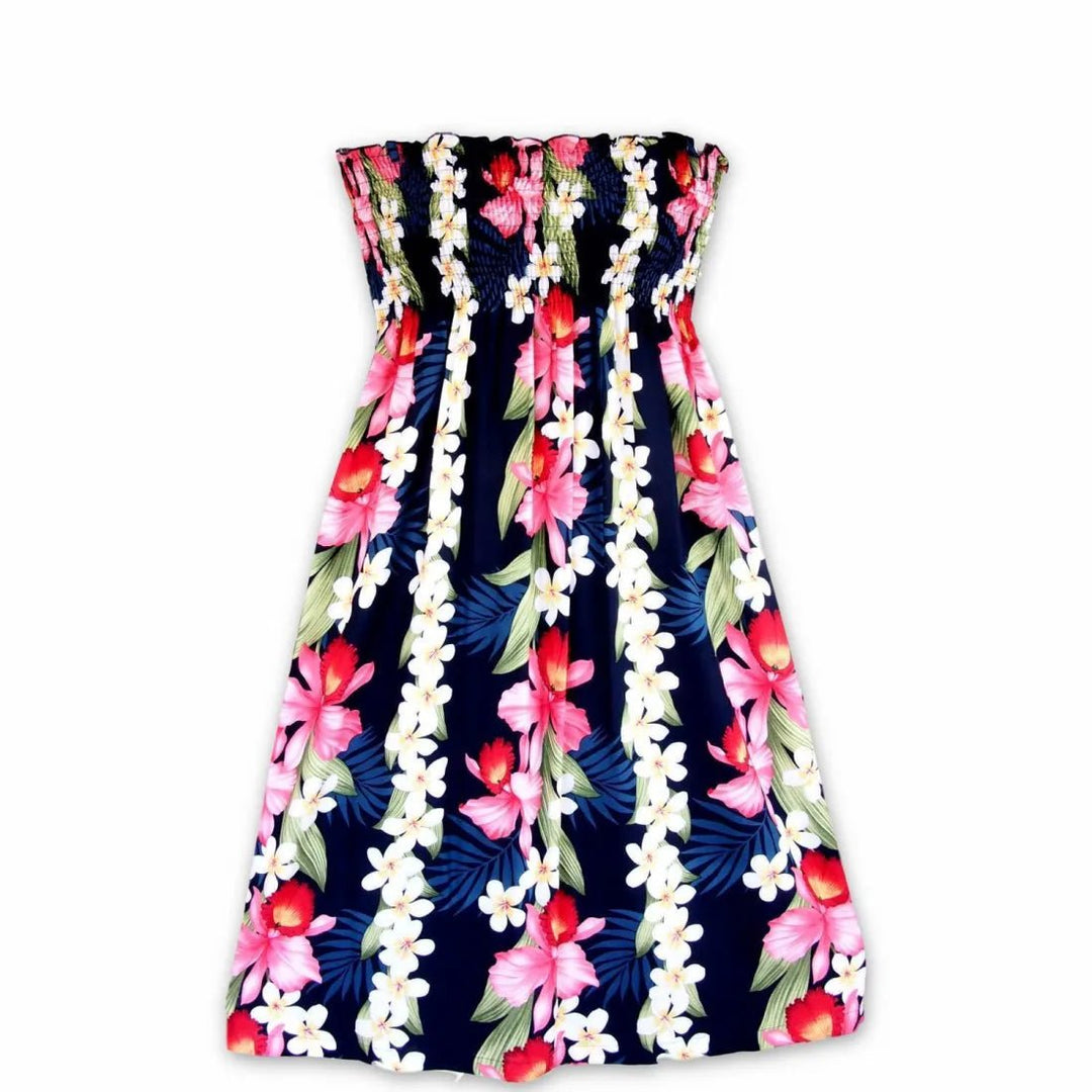 Orchid Play Blue Moonkiss Hawaiian Dress – Authentic Hawaiian Short Dresses by Lavahut