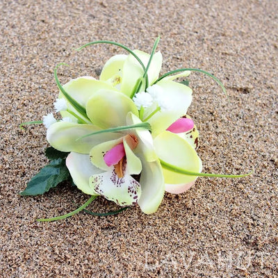 Orchid Wonder Sage Hawaiian Flower Hair Clip - Made In Hawaii