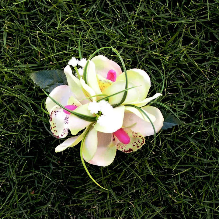 Orchid Wonder Sage Hawaiian Flower Hair Clip - Made in Hawaii