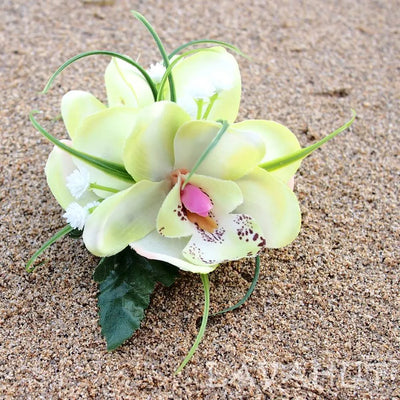Orchid Wonder Sage Hawaiian Flower Hair Clip - Made In Hawaii