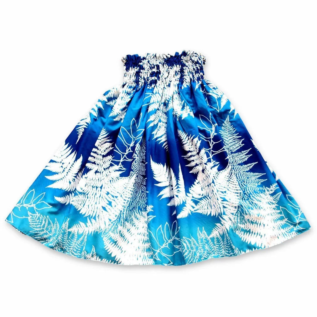 Palai Blue Single Pa’u Hawaiian Hula Skirt - Made in Hawaii