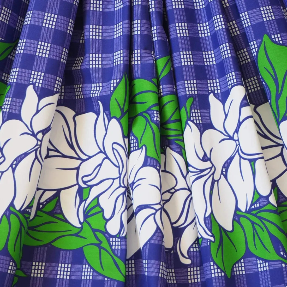Palaka Purple Single Pa’u Hawaiian Hula Skirt - Made In Hawaii