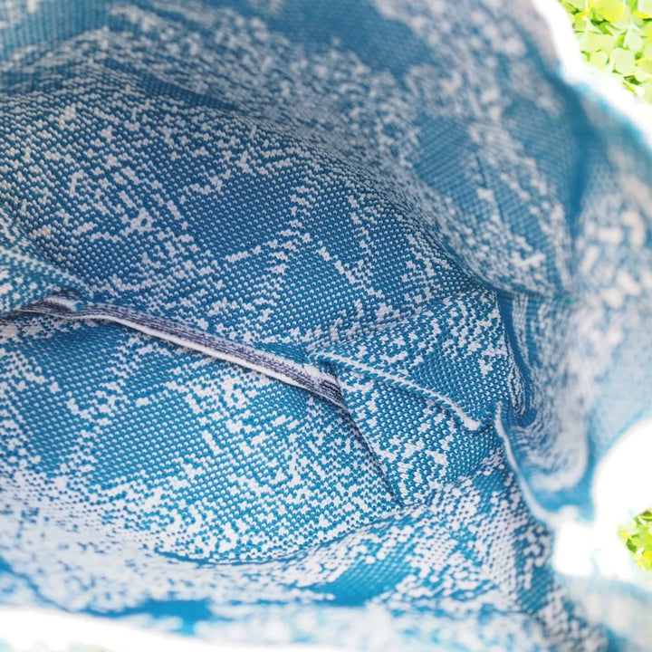 Palm Breeze Blue Knot Bag - Made in Hawaii