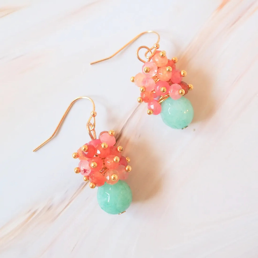 Papohaku Bauble Drop Earrings - Made in Hawaii