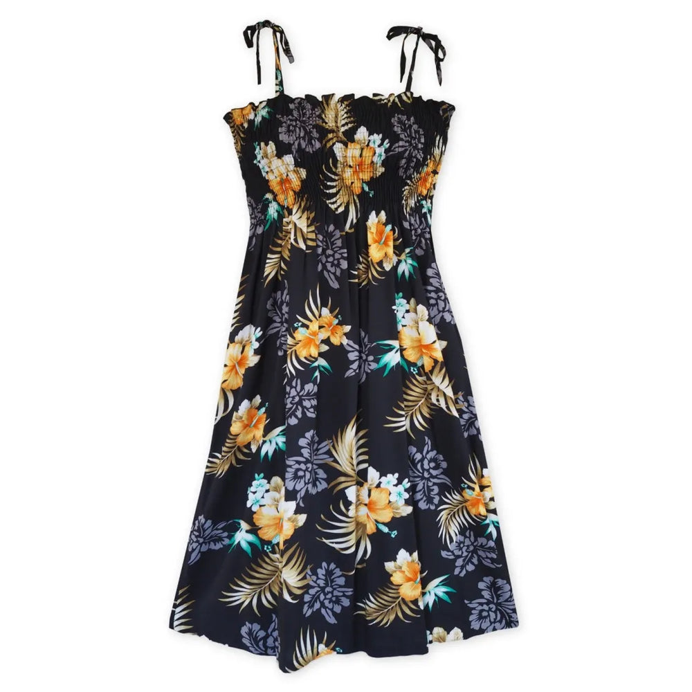 Passion Black Moonkiss Hawaiian Dress - Made in Hawaii
