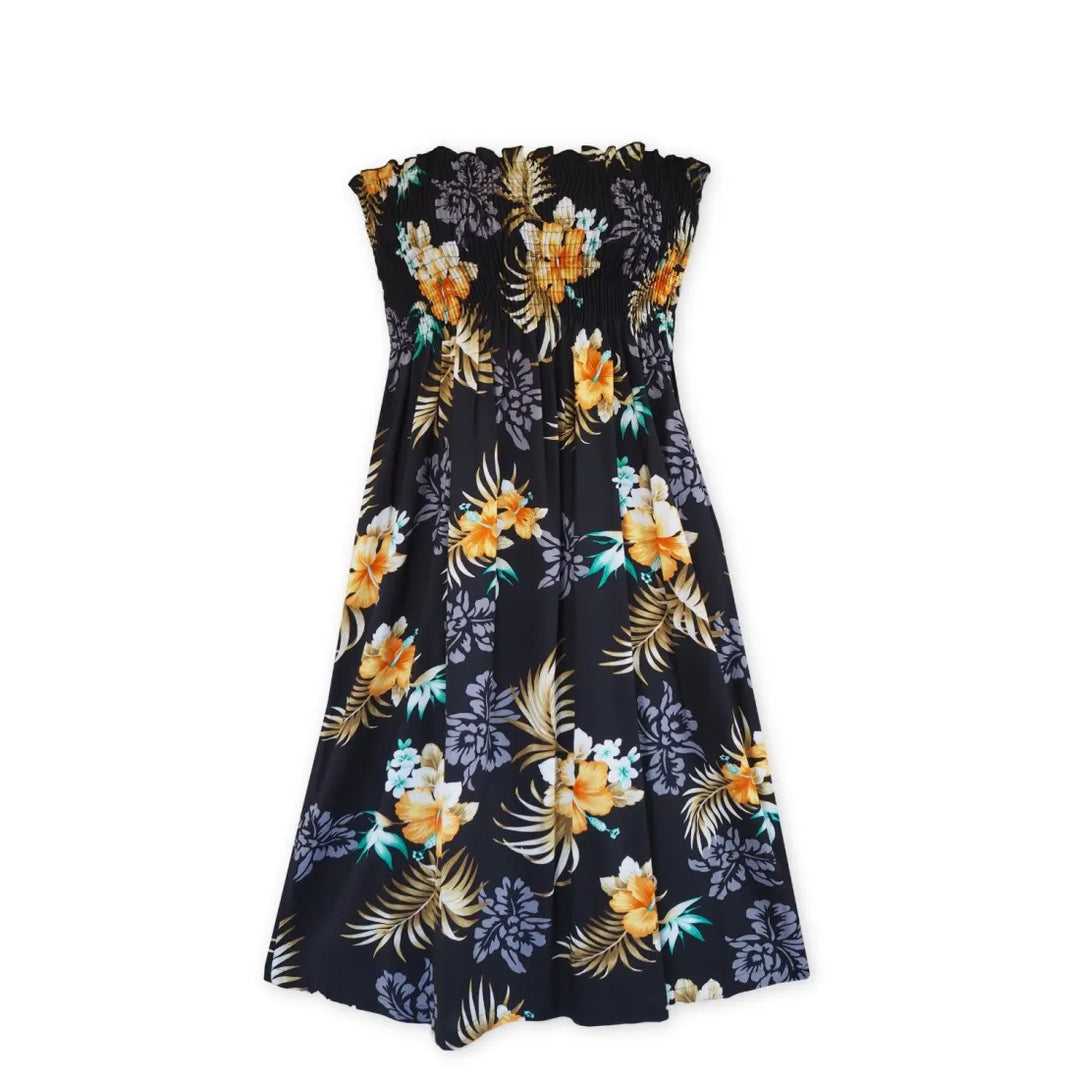 Passion Black Moonkiss Hawaiian Dress - Made in Hawaii