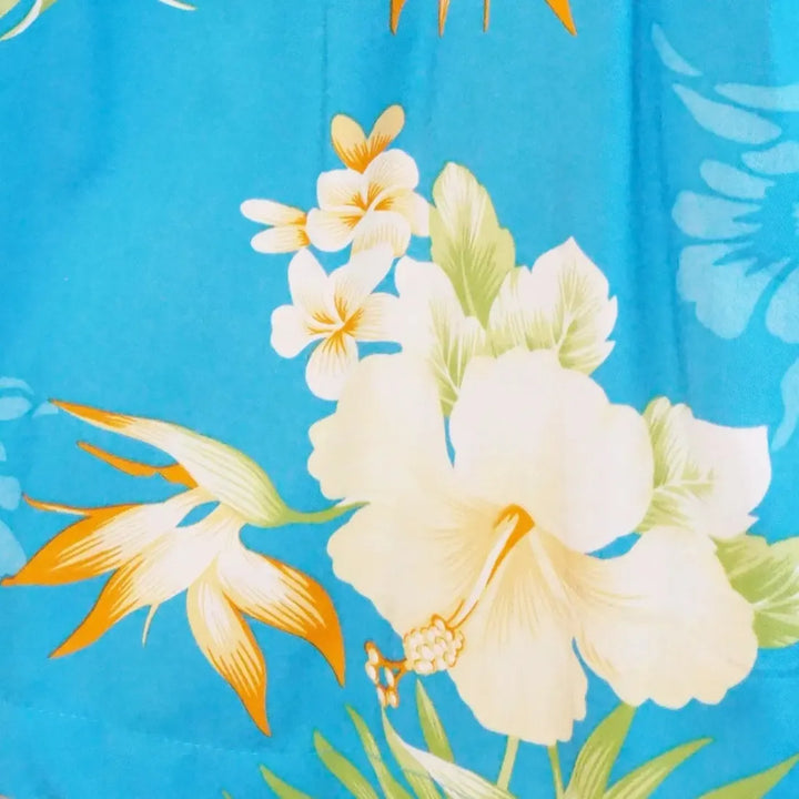 Passion Blue Moonkiss Hawaiian Dress - Made in Hawaii