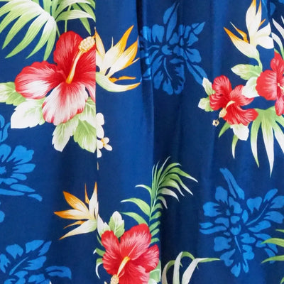 Passion Navy Blue Moonkiss Hawaiian Dress - Made In Hawaii