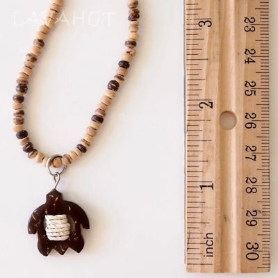 Petite Turtle ’honu’ Hawaiian Necklace - Made In Hawaii