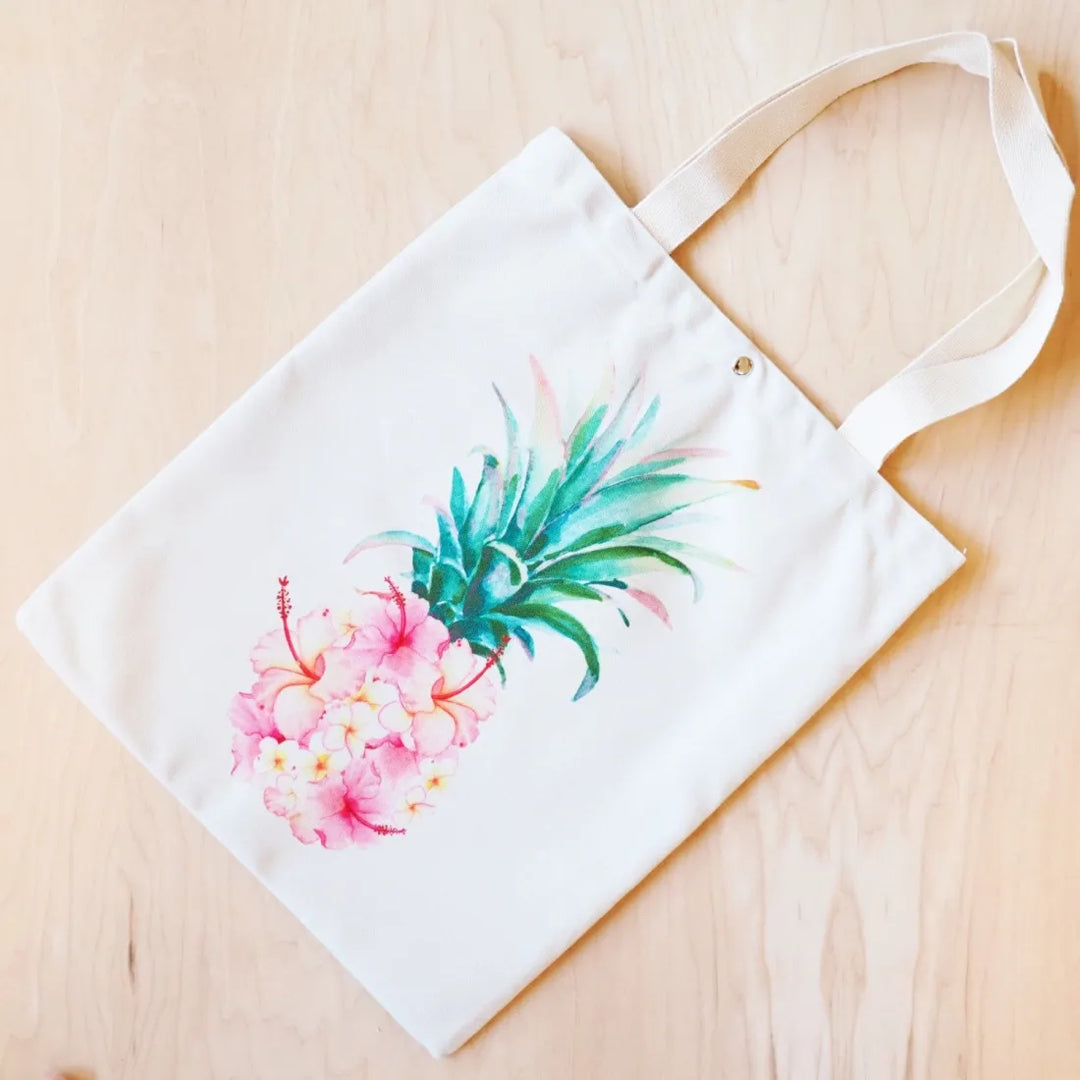 Pineapple Eco Canvas Bag - Made in Hawaii