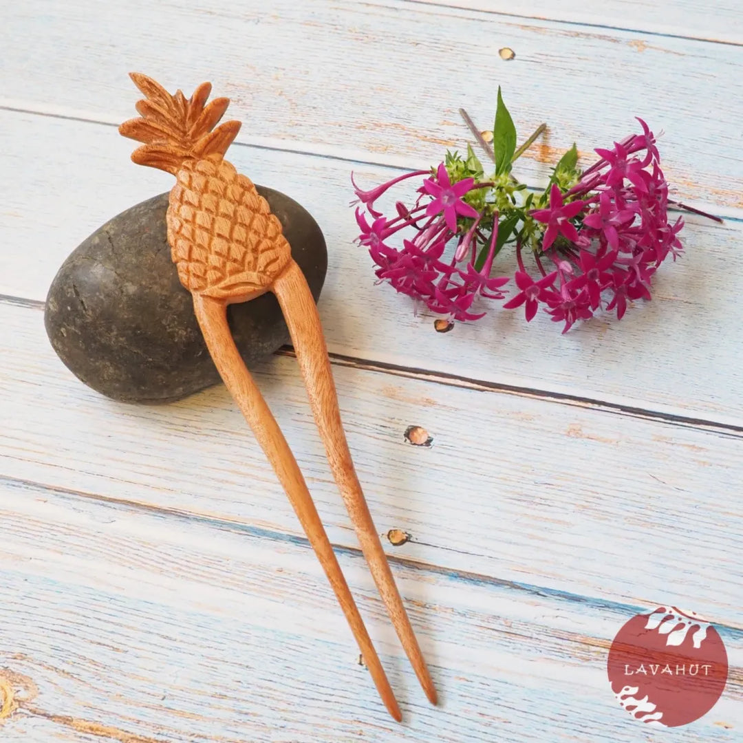 Pineapple Hair Bun Stick - Made in Hawaii