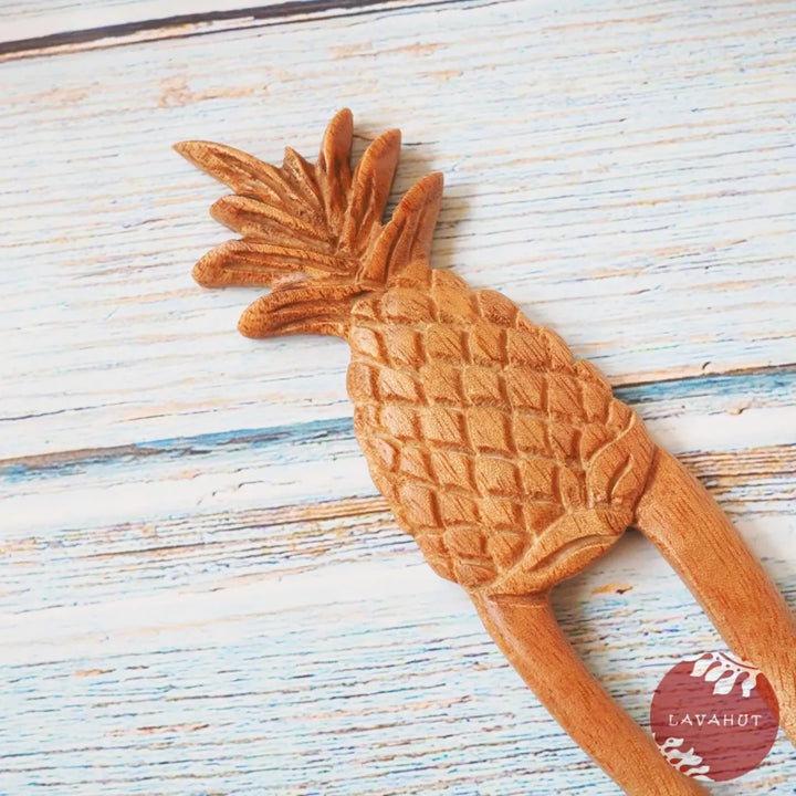 Pineapple Hair Bun Stick - Made in Hawaii