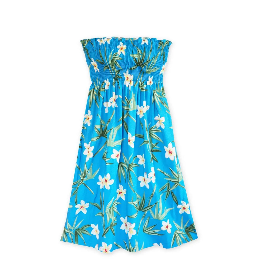 Pipiwai Blue Moonkiss Hawaiian Dress - Made in Hawaii