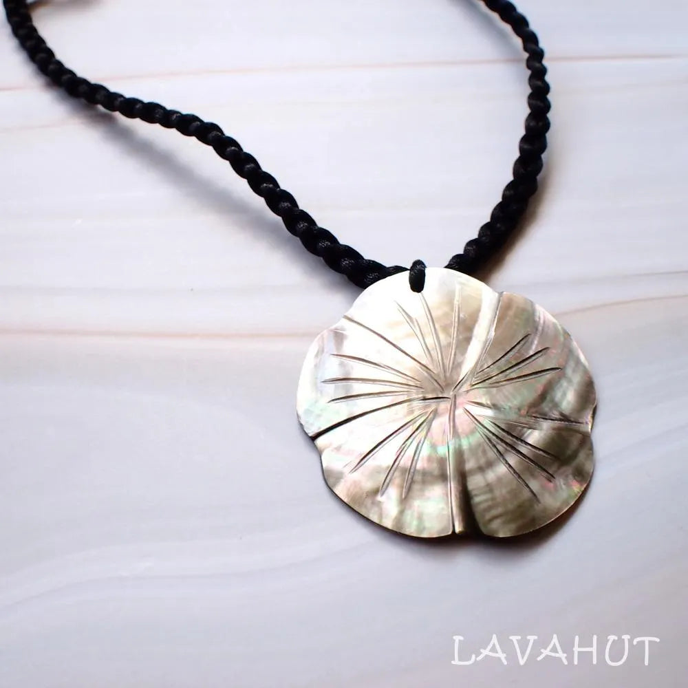 Plumeria Mother of Pearl Hawaiian Necklace - Made in Hawaii