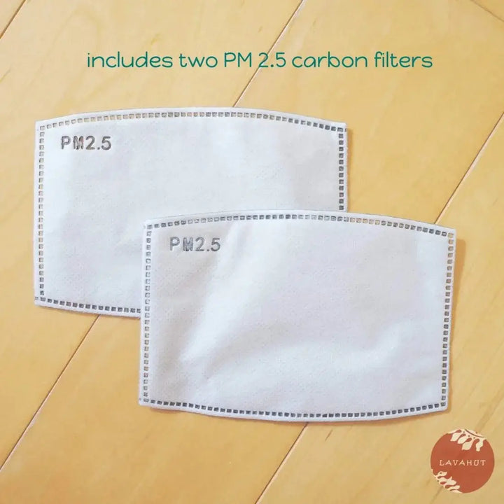 Pm 2.5 Respirator Face Mask • Black - Made in Hawaii