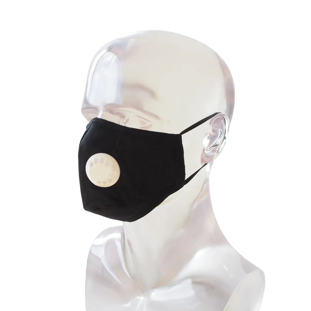 Pm 2.5 Respirator Face Mask • Black - Made in Hawaii