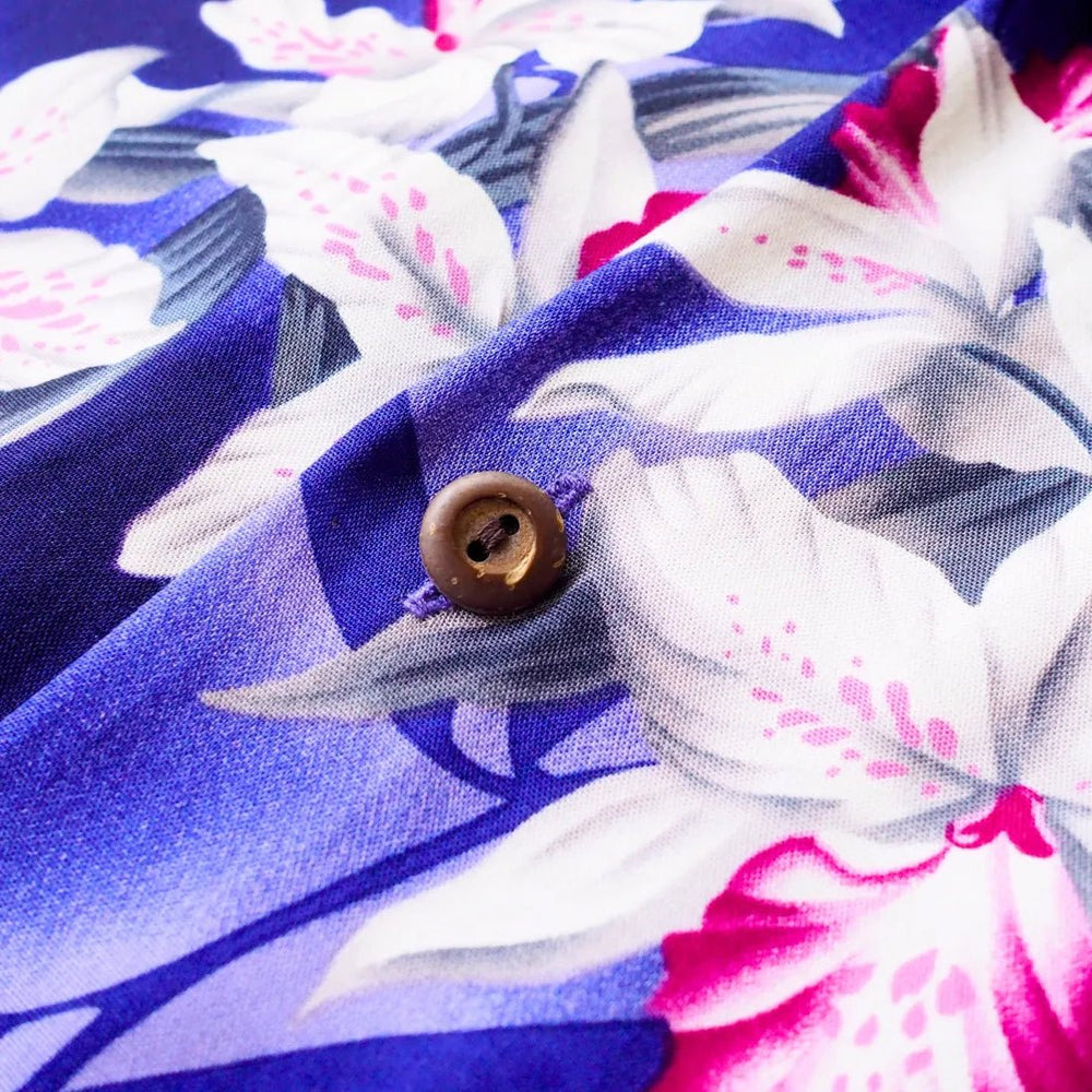 Poipu Purple Hawaiian Boy Shirt – Authentic Hawaiian Boy's Hawaiian Shirts by Lavahut