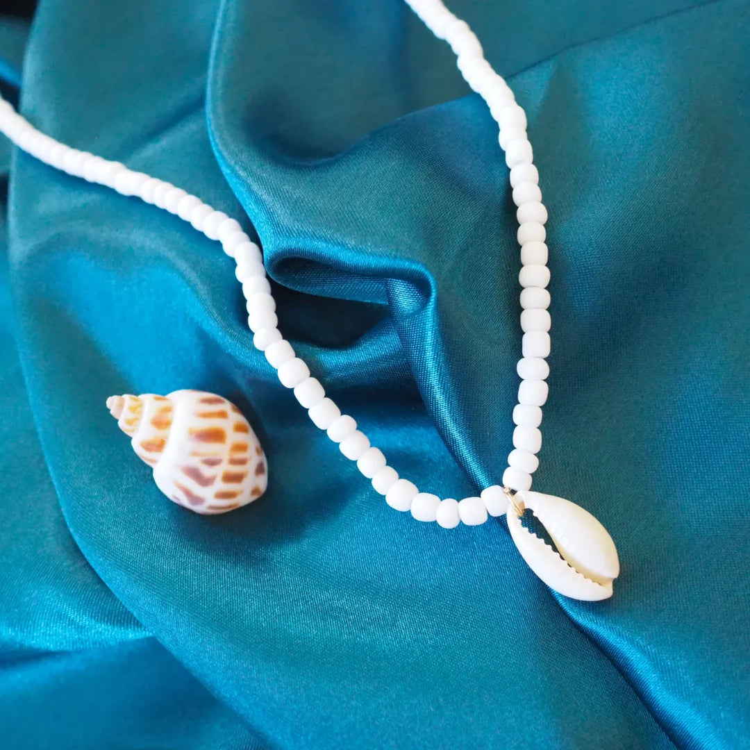 Po’olenalena Layered Seashell Necklace - Made in Hawaii