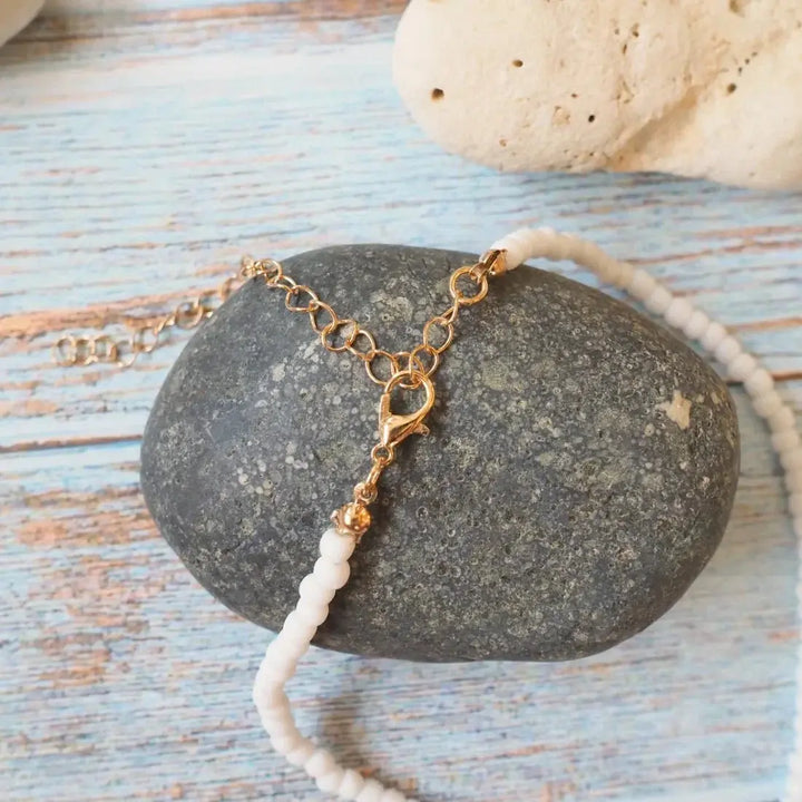 Po’olenalena Layered Seashell Necklace - Made in Hawaii