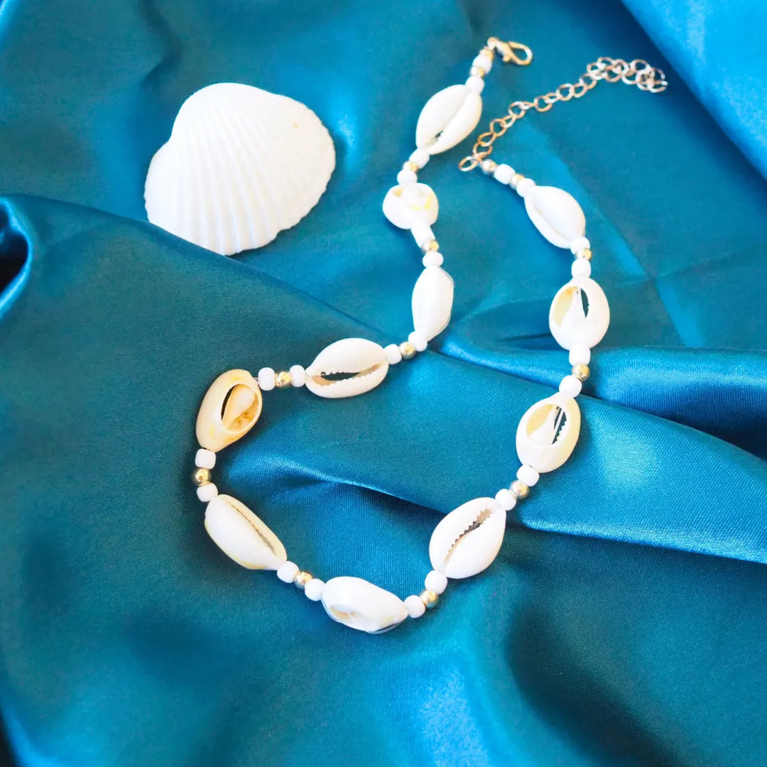 Po’olenalena Layered Seashell Necklace - Made in Hawaii