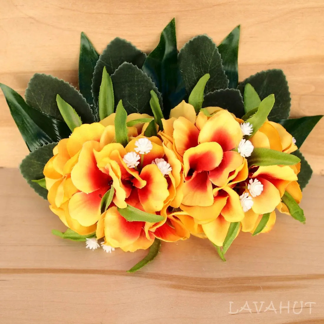 Princess Ilima Hawaiian Flower Hair Clip - Made In Hawaii