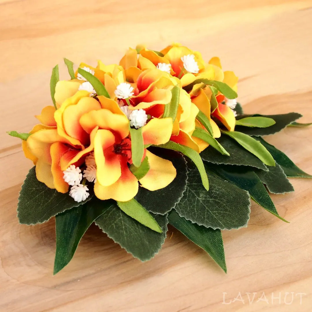 Princess Ilima Hawaiian Flower Hair Clip - Made in Hawaii