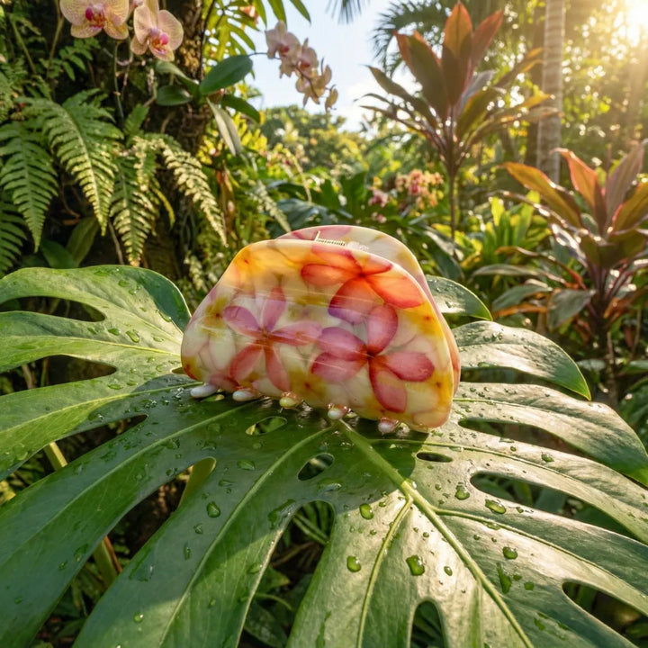 Pua Nani Hawaiian Hair Claw - Made in Hawaii